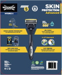 Wilkinson Sword Hydro 5 Skin Protection Advanced Men's Shaving Razor With Gel Pool And 9 Blades