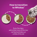 Whiskas 7+ Poultry Feasts Mixed Wet Cat Food 40 x 85g