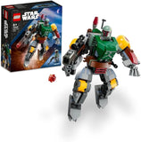 LEGO 75369 Star Wars Boba Fett Mech, Buildable Action Figure Toy with Stud-Shooting Blaster and Jetpack with Flick Shooter, Collectible Set for Kids