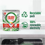 Fairy Platinum Plus All-in-One Dishwasher Tablets, Lemon, 77 Tablets, Fairy's Best Tough Food Cleaning Anti-dull Technology