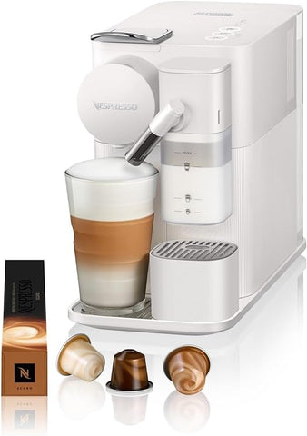 De'Longhi Nespresso Lattissima One coffee machine, Shadow White, EN510.B