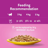 Whiskas 7+ Poultry Feasts Mixed Wet Cat Food 40 x 85g