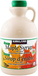 Kirkland Signature 100% Pure Organic Maple Syrup 1L - Canada Grade A Amber, Rich Taste