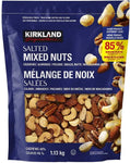 Kirkland Signature Salted Mixed Nuts 1.13Kg (Cashews, Almonds, Brazilian Nuts, Pecans, Macadamia Nuts)