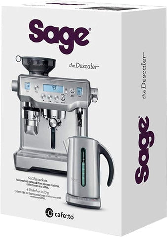 Sage Coffee Machine Descaler (Pack of 4).