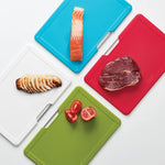 Joseph Joseph Folio 4-Piece Chopping Board Set, Large - Silver