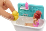 Barbie Skipper Babysitters INC Dolls and Playset Bath time Playset with Skipper Doll FHY97_FXH05---- clearance