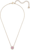 SWAROVSKI Sparkling Dance Necklace - Rose-gold tone plated #5279421