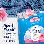 Downy Fabric Softener Liquid  2 in 1 (4.35L, April Fresh Soft Doux)