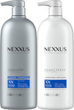 Nexxus Shampoo and Conditioner for Dry Hair Therappe Humectress Silicone-Free, Moisturizing Caviar Complex and Elastin Protein 33.8 oz 2 Count