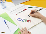 BIC 35 Piece Writing Set, Cristal Ballpoint Pens, Intensity Fineliner Pens, 4 Colours Pens, Evolution Graphite Pencils, Highlighters, Glue Stick, Correction Tape & Eraser for School Office Home