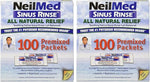 NeilMed Sinus Rinse Soothing Saline Nasal Rinse 200s