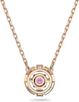 SWAROVSKI Sparkling Dance Necklace - Rose-gold tone plated #5279421