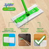 Swiffer Sweeper Wet Mopping Cloths With Fresh Scent- 2 X 32 Refills