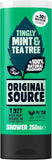 Original Source Shower Gel 250ml – Lemon & Tea Tree or Mint & Tea Tree, Refreshing & Moisturizing, Cruelty-Free & Vegan