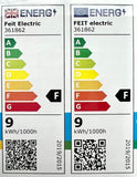 FEIT Colour Changing Smart Wi-Fi LED Bulb  E27/B22 800 Lumens- pack of 3