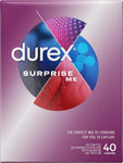 Durex Surprise Me Variety Condoms - Pack of 40