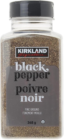 Kirkland Fine Ground Black Pepper, 348 Gram