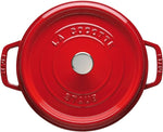 Staub 26" Round Casserole 5.2L Cherry