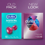 Durex Surprise Me Variety Condoms - Pack of 40