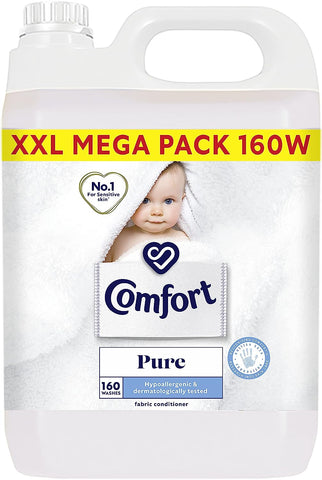 Comfort Pure Fabric Conditioner to sensitive skin - 160 washes- 4.8 litres