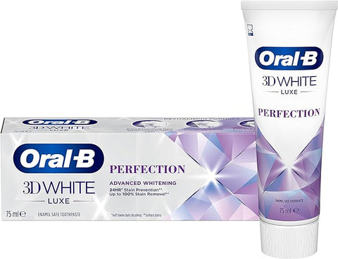 Oral B 3D White Luxe Perfection Toothpaste Whitening Enamel Protect 75ml