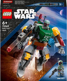 LEGO 75369 Star Wars Boba Fett Mech, Buildable Action Figure Toy with Stud-Shooting Blaster and Jetpack with Flick Shooter, Collectible Set for Kids