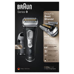 Braun Series 9 Electric Wet & Dry Shaver with Cleaning & Charging Station, 9360cc----------Clearance