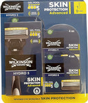 Wilkinson Sword Hydro 5 Skin Protection Advanced Men's Shaving Razor With Gel Pool And 9 Blades