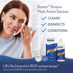 Boston Simplus Multi-Action Solution, 120ml Contact Lens Solution