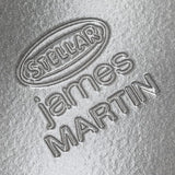 Stellar James Martin SJM53 Non-Stick 9" Square Cake Tin, Heavy Duty High Grade Steel, Dishwasher Safe 23cm x 23cm x 4cm