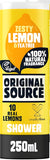 Original Source Shower Gel 250ml – Lemon & Tea Tree or Mint & Tea Tree, Refreshing & Moisturizing, Cruelty-Free & Vegan