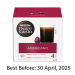 Nescafe Dolce Gusto Café Americano Coffee Capsules (16 Capsules, 16 Cups)- Clearance