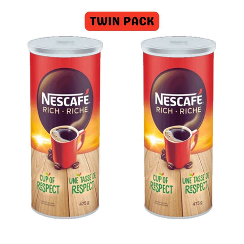 Nescafe Instant Coffee Rich Double Filter Full Flavour  2  X 475 g