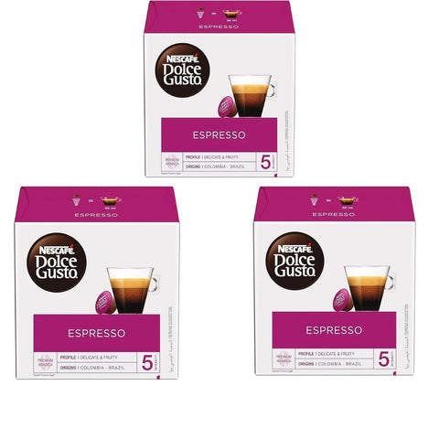 Nescafe Dolce Gusto Espresso 88g - pack of 3