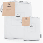 Panda 100% Bamboo Pure Duvet Cover, Size - 135 x 200 cm (single) and Pillow Case, Size - 50 x 75 cm, Pack of 1