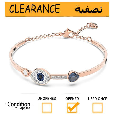 SWAROVSKI Women's Symbolic Evil Eye Bangle-- CLEARANCE