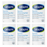 Cetaphil Gentle Nourishing Cleansing Bar -| Men & Women | 127g | Dermatologist Recommended (Pack of 6)