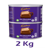 Cadbury Hot Chocolate original drink Large 1kg per Tub (Pack of 2)