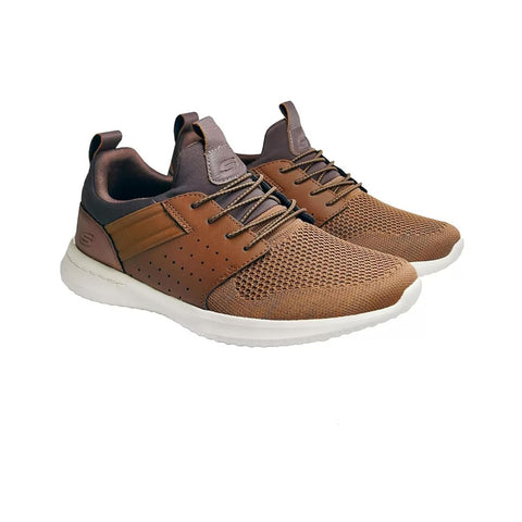 Skechers, Skechers Mens Delson Camben, mens- BROWN