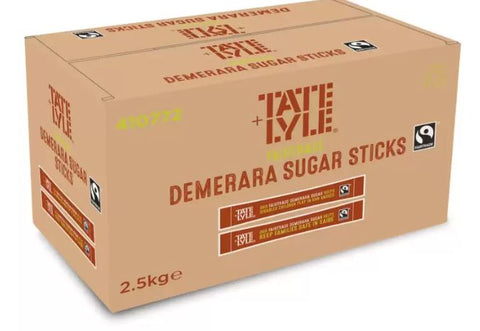 Demerera Fair Trade Brown Sugar Sticks (Pack of 1000)