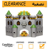 JAKKS Pacific Nintendo Bowser's Castle Playset with Bowser Action Figure (Age 3+)-+ CLEARANCE