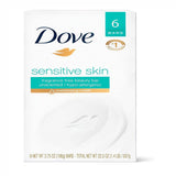 Dove Sensitive Skin Unscented Beauty Bar Soap 106g