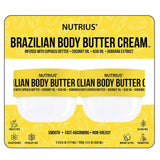 Nutrius Brazilian Body Butter Cream- Pack of 2 X 177 ml