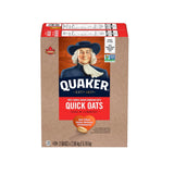 Quaker Quick Oats, 100% Whole Grain Canadian Oats, Cooks In 1.5 Minutes - 2.52Kg Pack Of 2 - Total 5.16Kg