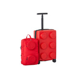 LEGO Expandable Carry-On Trolley Backpack – 2-In-1 Rolling Travel & School Bag With Retractable Handle, Smooth Wheels & Spacious Main Compartment