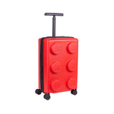 LEGO Expandable Carry-On Trolley Backpack – 2-In-1 Rolling Travel & School Bag With Retractable Handle, Smooth Wheels & Spacious Main Compartment