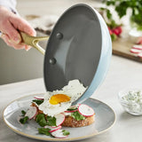 GreenPan 11-Piece Jewel Pro Collection Ceramic Nonstick Cookware Set – PFAS-Free- Color BLUE