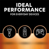 Duracell Coppertop All-Purpose Alkaline C Batteries, Reliable Everyday Power, Long-Lasting Household Power - 14 Count