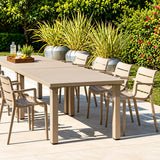 S.CAB Design Ercole Dining Table, Beige, 170 x 100 x 75 cm, Modern Rectangular Table for Dining Room, Kitchen & Living Spaces, Stylish Contemporary Design
